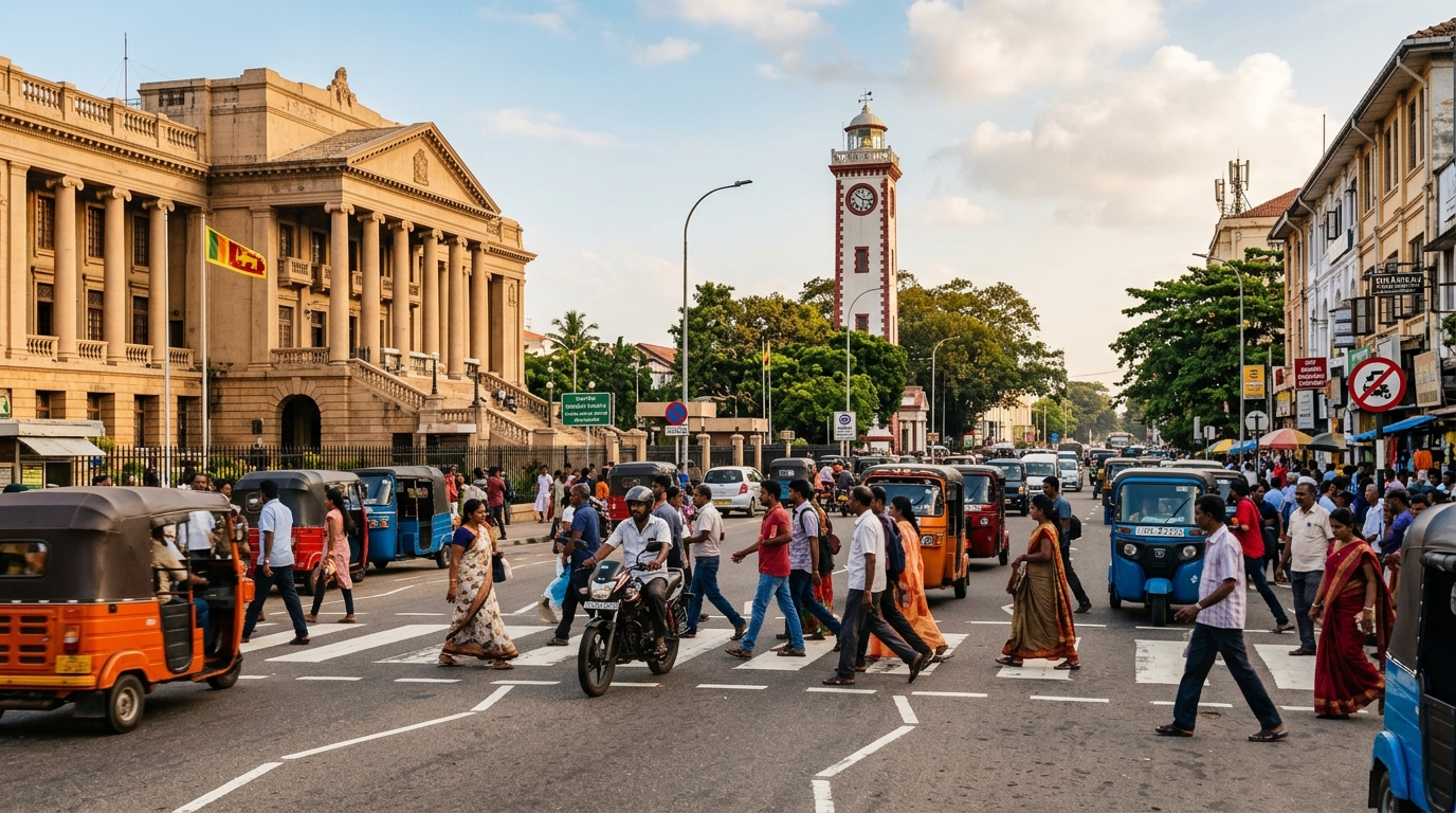 Day 1: Fort, Pettah, and the Art of Crossing the Street