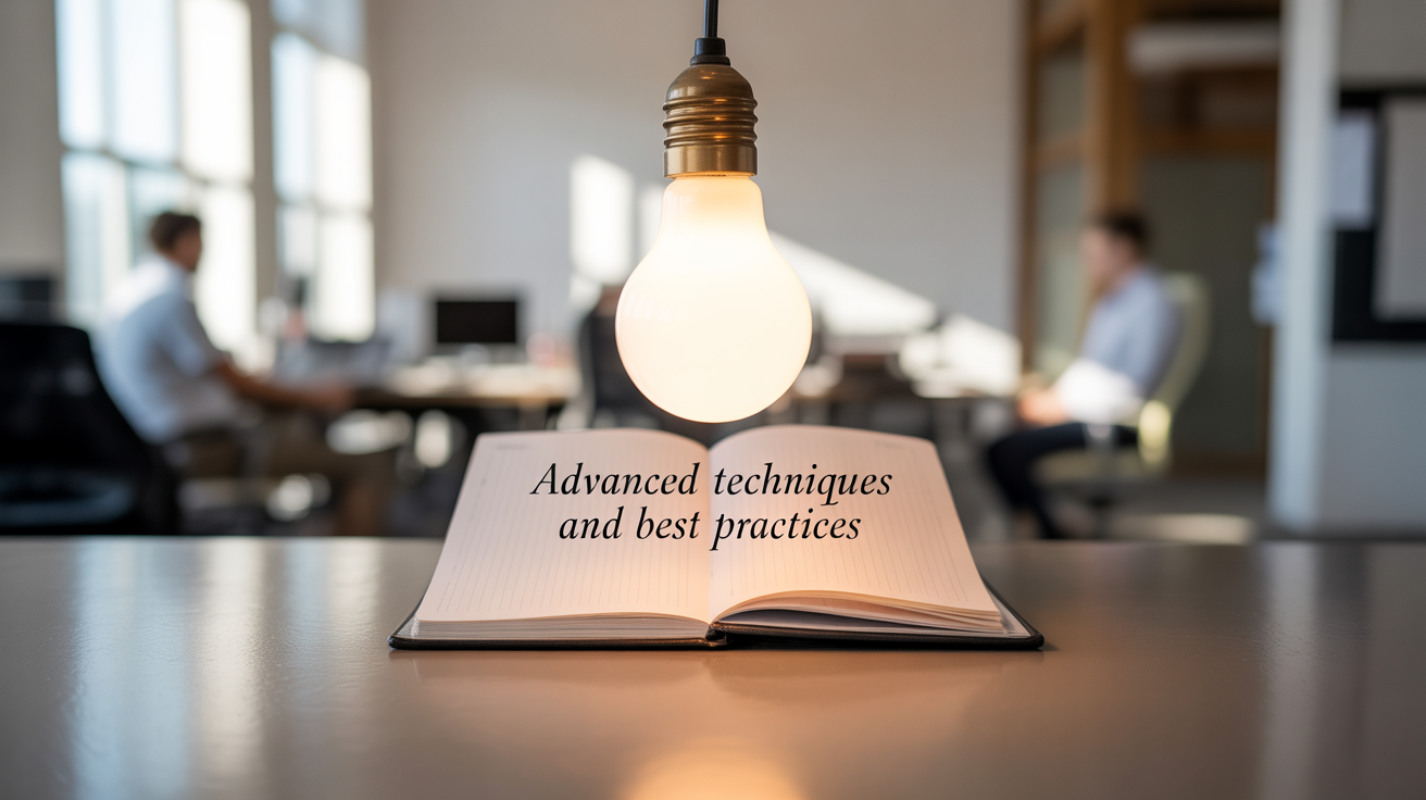 Advanced Techniques and Best Practices
