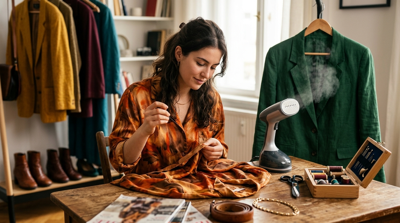 The Styling Secrets That Make Thrifted Pieces Look Intentional