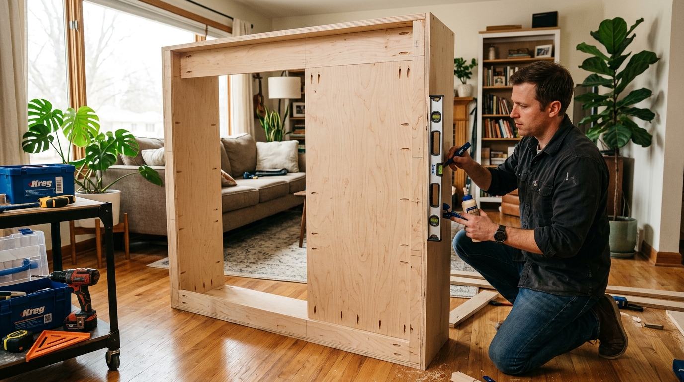 Day 1: Frame and Cabinet
