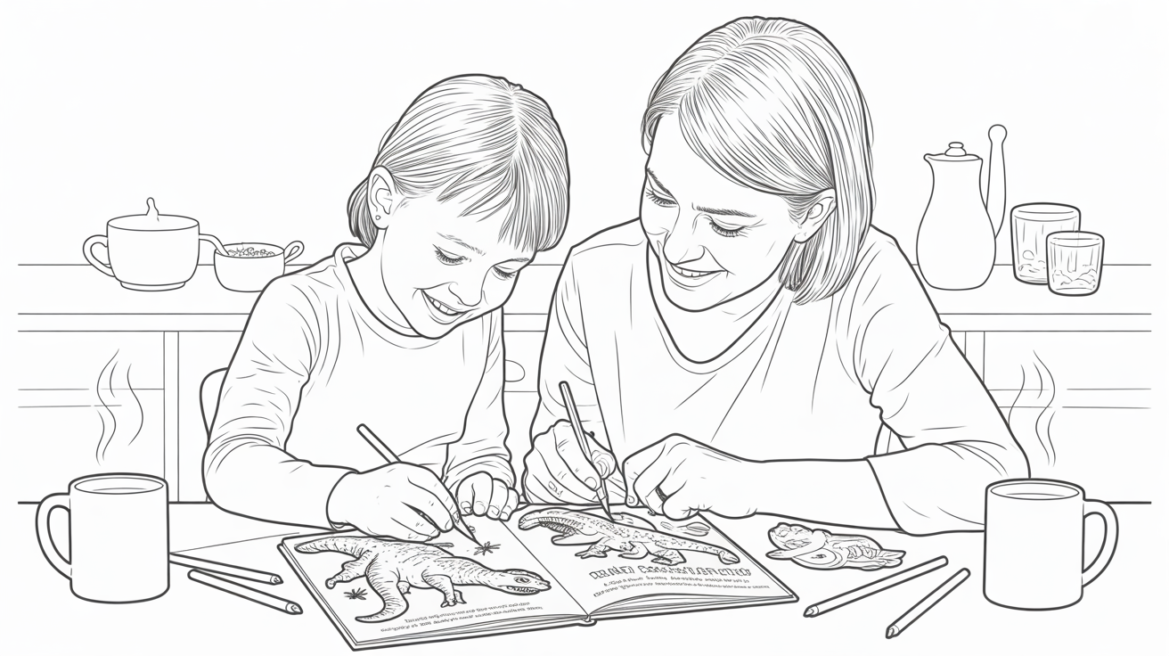 How I Transformed Coloring Into a Family Adventure