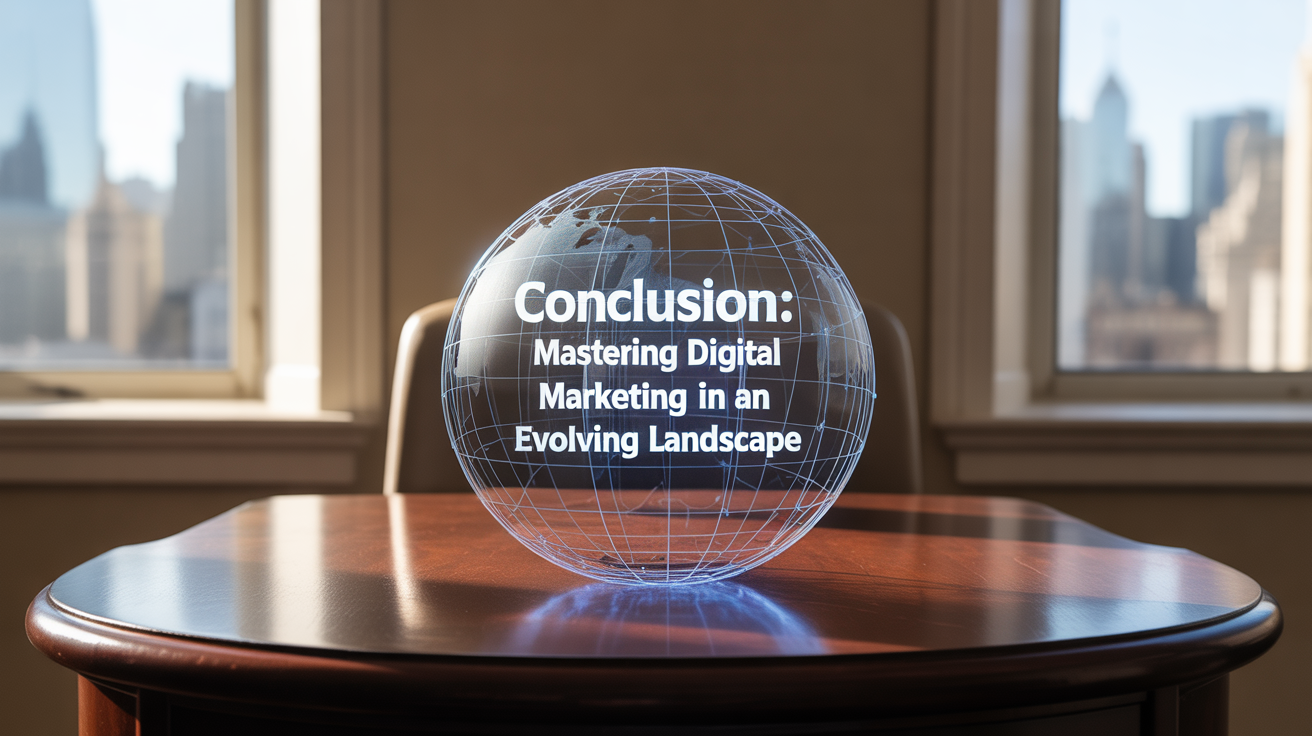 Conclusion: Mastering Digital Marketing in an Evolving Landscape