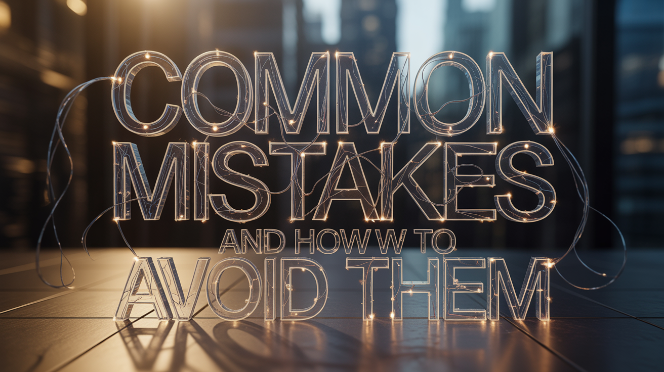 Common Mistakes and How to Avoid Them