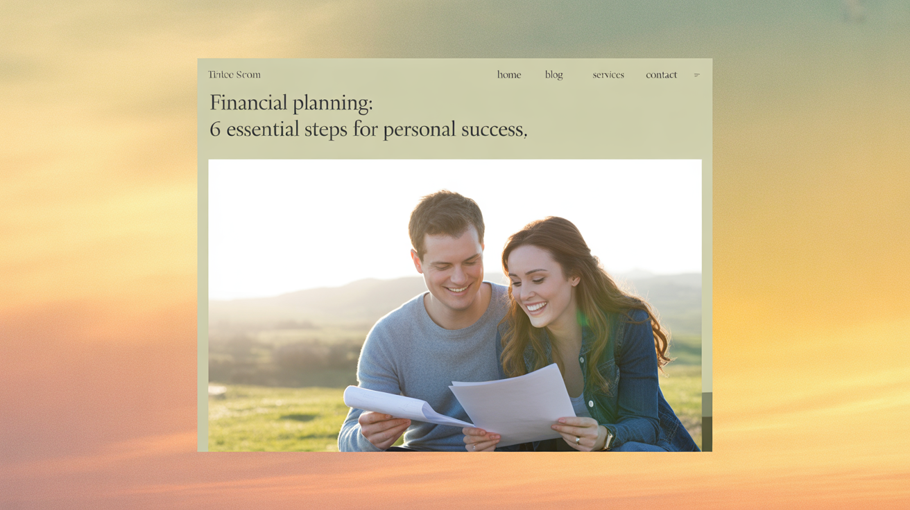 Financial Planning: 6 Essential Steps for Personal Success
