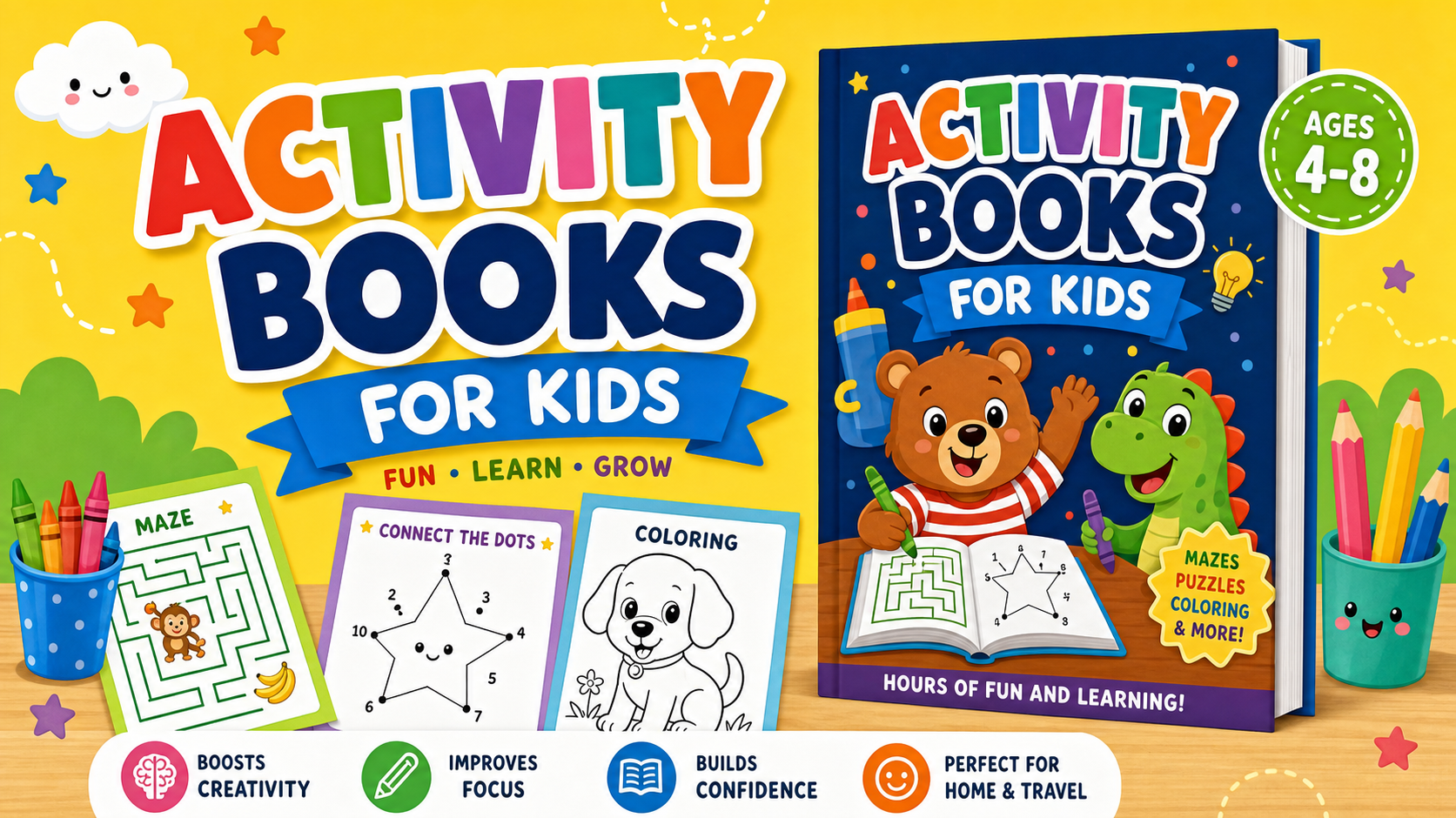 Activity Books for Kids