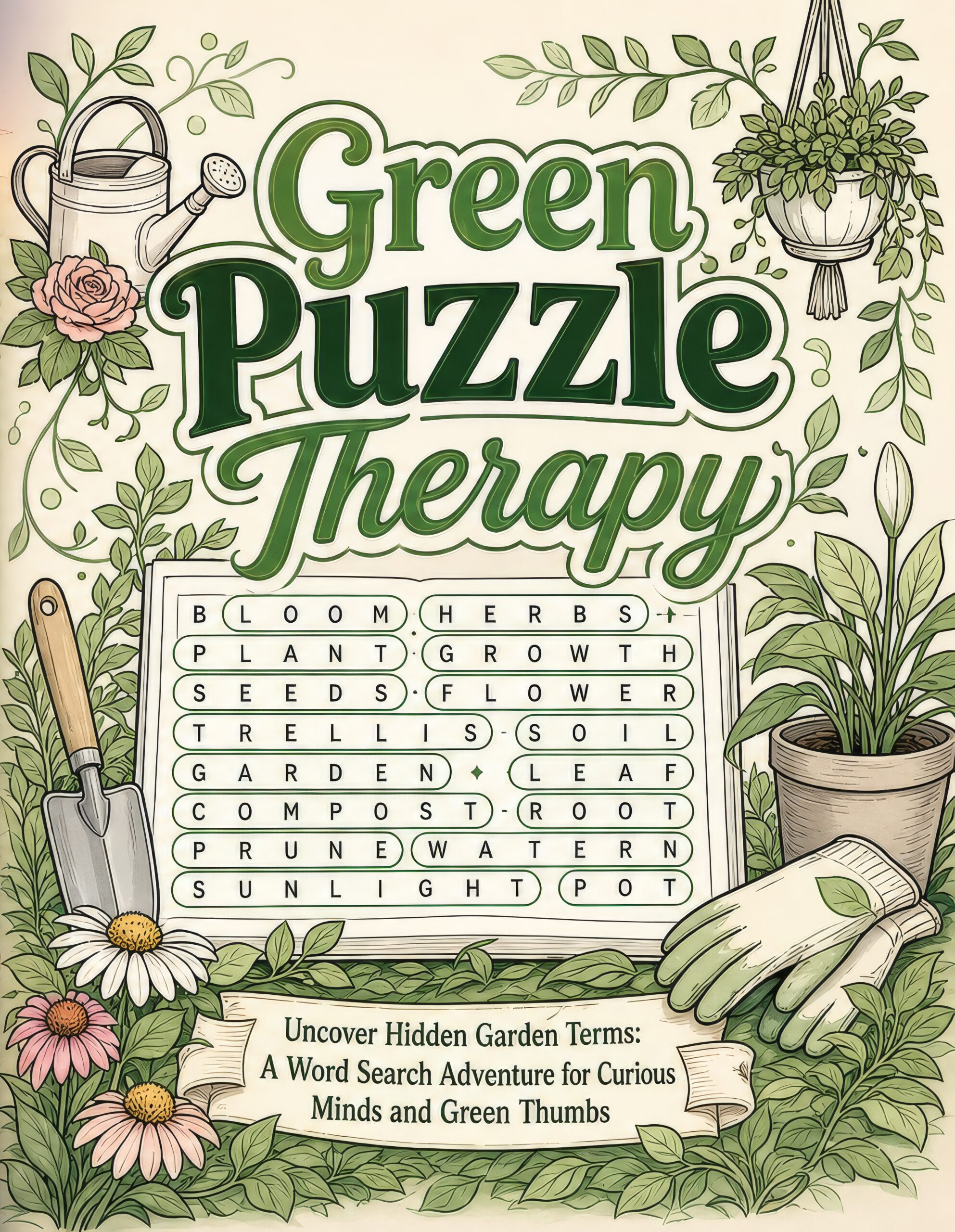Green Puzzle Therapy