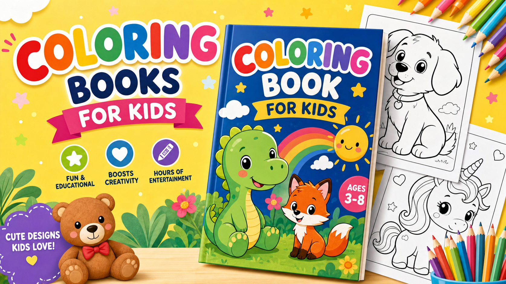 Coloring books for kids