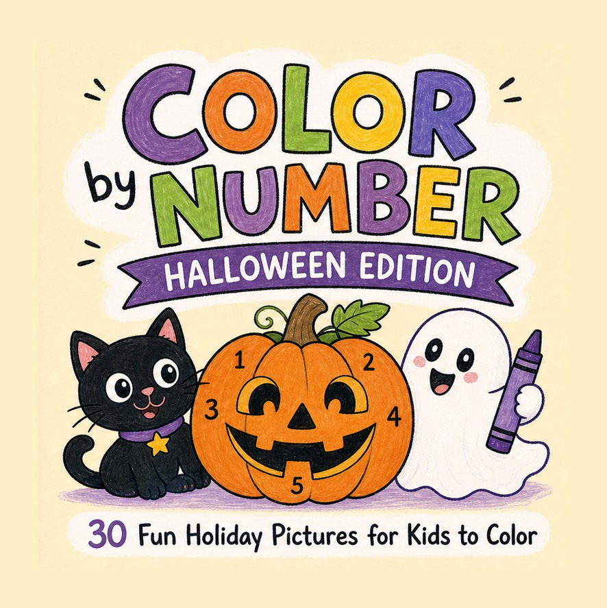 Color by Number: Halloween Edition
