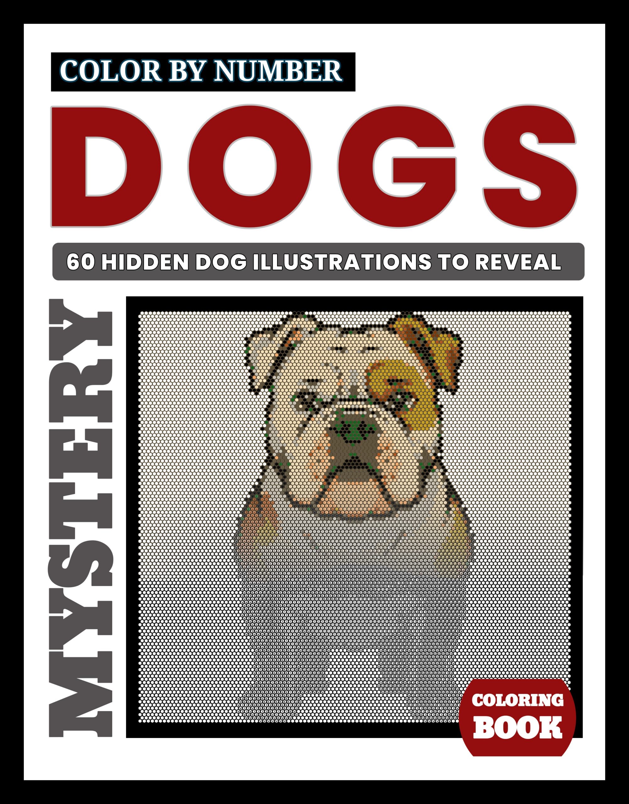 Mystery Dogs Color by Number